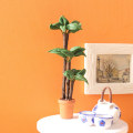 Pikkukuva 2 / 8: 1:12 Nukkekoti Miniatyyri ruukkukasvatettu Fortune Tree Pot Bonsai Garden