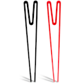 Pikkukuva 3 / 7: Finger sticks Game Player Välipalatikkupidike Muovinen Finger sti Black