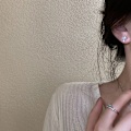 Miniatyrbild 5 av 5: Personality Asymmetrisk Cross Stud Örhängen För Kvinnor Zircon Cro