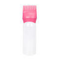 Miniatyrbilde 1 av 8: 120ml plast hårfarge påfyllbar flaske applikator frisør Pink