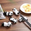 Miniatyrbilde 2 av 8: stick Rest e Keramiske pinner Mat Panda Shape Servise Rest 8