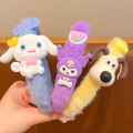 Pikkukuva 7 / 8: 1PC Kawaii Sanrio Hair Band Kuromi Cinnamoroll Pompom Purin Car 1