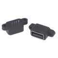 Miniatyrbilde 2 av 8: 5 Stk Vanntett USB 2.0 Lading Data Tail Plug-in USB2.0 Conne