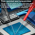 Miniatyrbild 3 av 7: 1 par Universal Multimeter Test Probe Spets Testledningsförlängning Black