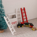 Miniatyrbild 2 av 8: 1:12 Dockhus Miniatyrmöbler Trästegetrappa Hem De Red