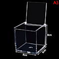 Pikkukuva 1 / 7: Kirkas Acryl Cube Favor Box Plexi-akryylilasimuovista 8x8x8cm