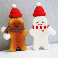 Pikkukuva 3 / 5: e Gingerbread Man Drinking Cup Shaker Juomapullo Maito Tee Wat A