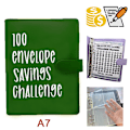 Miniatyrbild 1 av 8: 100 kuvertutmaningsmapp Bind parutmaningshändelse Anteckningsblock Sa A7