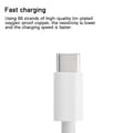Miniatyrbillede 7 af 8: USB Type C Til USB C 65W PD Hurtigopladningskabel Type C Hurtig Cha 2M
