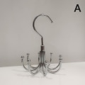Miniatyrbillede 1 af 8: Multi-purpose Tøj Bøjle Roterbar Tøj 8-klo Krog Ward A