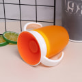 Miniatyrbilde 5 av 8: 360 grader kan roteres Magic Cup Baby Learning Drikkekopp Blue