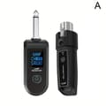 Miniatyrbillede 1 af 8: Trådløst mikrofon sender modtager system XLR adapter til A