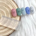 Miniatyrbillede 2 af 5: 1Pc 3D Bogstaver Akryl Form Negle Art Dekorationer Figur DIY Des