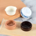 Pikkukuva 8 / 8: Simuloitu Bowl Plate Spoon Pot Playing House Miniatyyri keittiövälineet A16