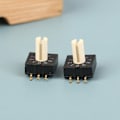 Miniatyrbild 6 av 8: 2st RM3HAF-10 vridomkopplare 10 0-9 Kodningsomkopplare Patch 3: Black