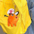 Miniatyrbilde 3 av 8: Motorsagmann Anime Cosplay Pochita e Plush Doll Key Chain Stuff