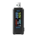 Miniatyrbillede 3 af 8: High End 10-i-1 USB Type C Voltmeter Amperemeter Kapacitetstester D USB and TypeC