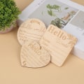 Miniatyrbillede 3 af 5: Baby Milestone Card Nyfødt månedlig vækstkort Baby fødsel A5
