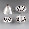 Miniatyrbillede 4 af 8: LED Aluminium Reflektor Cup uden monteringsplade Reflekterende Cu A