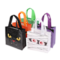 Pikkukuva 2 / 8: Halloween kangaskassit, joissa on kurpitsa, aave, lepakko ja muumio 2