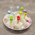 Pikkukuva 3 / 8: Sarjakuva Fruit Fork Toothpicks ja Animal Selection Mini Lunch Bo A3