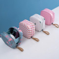 Miniatyrbilde 2 av 8: Kosmetisk veske Flamingo Ensfarget Reise Toalettveske Oppbevaringspose C A