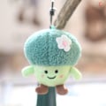 Miniatyrbild 1 av 8: Vegetabilisk plysch leksak Kål Broccoli hänge fylld docka Keych C