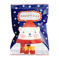 Miniatyrbillede 7 af 8: 100 stk Santa Cookie Hot Seal poser til håndlavede Candy Nougat Bis B