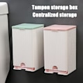 Miniatyrbilde 3 av 8: Veggmontert oppbevaringsboks for sanitetsbind Oppbevaring av silkepapir B Pink