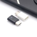 Miniatyrbild 5 av 5: 1st typ C hona till mikro USB hane-omvandlare för Android Phon Black