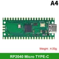 Pikkukuva 1 / 8: 1 kpl RP2040-ydinkortti TYPE-C USB-C Raspberry Core Board RP2:lle A4