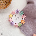 Miniatyrbillede 6 af 8: 10 stk Pigehårtilbehør e Hvalpe Hårnål Håndlavede blomster C