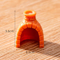 Miniatyrbillede 1 af 8: Mini Ornament Snemand Dukkehuss Mikrolandskab Bil Interiør H A7