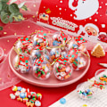 Miniatyrbilde 5 av 8: 20 stk Min Merry Christmas viskelær for barn Gaver Kawaii Station 20pcs