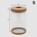 Miniatyrbild 8 av 8: Lat transparent blomkruka hydroponisk automatisk vattenabsorptio A