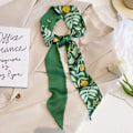 Miniatyrbild 1 av 8: Printed liten sidenscarf n Summer Multifunctional Long Si A11