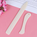 Miniatyrbillede 3 af 8: 2 stk. Bone Folder Håndværksværktøj Læder Scoring Folding Creasing P