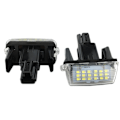 Miniatyrbillede 4 af 5: 2 STK Hvide LED nummerpladelys til Toyota Camry Yaris