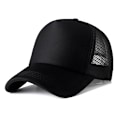 Miniatyrbilde 1 av 5: 1 STK Unisex-lue Casual Baseball-hette i vanlig netting Black
