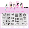 Miniatyrbillede 1 af 5: Neglestempling Plader Udskrivning Stencil Manicure Art Stamp Temp DM1