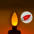 Miniatyrbilde 3 av 5: 1 STK led alterpære E12/E14 Rødt stearinlys Buddha lampe Temple E12