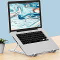Miniatyrbilde 3 av 5: Bærbar stativ Bærbar Holder Sammenleggbar Plast for Notebook Tabl A3