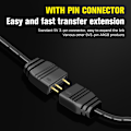 Pikkukuva 5 / 5: ARGB Splitter 5V 3 Pin 1 - 2/4 Universal 33,5 cm emolevy ARGB 1 to 2