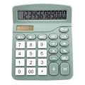 Miniatyrbillede 4 af 5: 12 cifre elektronisk regnemaskine Desktop regnemaskiner Hjemmekontor Green