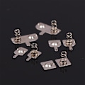 Miniatyrbillede 3 af 5: 10 Stk Spring Sheet 12*10/12MM Kontaktark Positiv Og Negati 01
