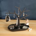 Miniatyrbillede 8 af 8: Multi Use Smykker Display Stand Organizer Øreringe Ringe Neckla A3