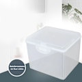Miniatyrbilde 3 av 8: Flip Transparent Desktop Oppbevaringsboks LED-frontlykt Emballasje Bo M