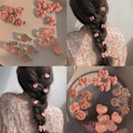 Miniatyrbilde 2 av 8: 1Pc e Butterfly Rose Peach Hårnål Hårklemme for jente kvinner Gif C