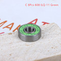Pikkukuva 1 / 8: 8 kpl 608 laakeri ILQ-11 Longboard Speed Inline Skate Wheel Bear B
