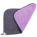 Pikkukuva 1 / 8: Imuva Mikrokuitu Pyyhe Auto Koti Keittiö Koralli Sametti Pesu Purple-gray